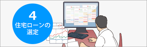 住宅ローンの選定