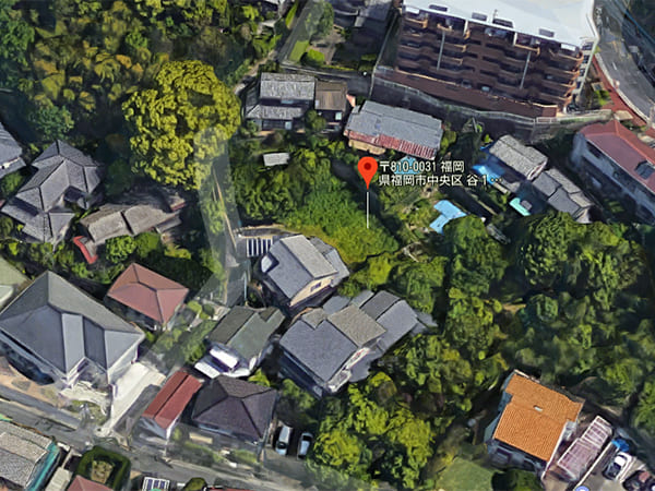 福岡市中央区谷1丁目土地