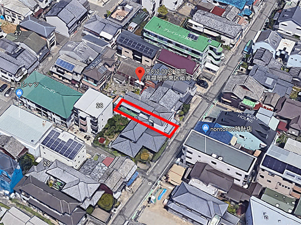 福岡市東区箱崎2丁目土地