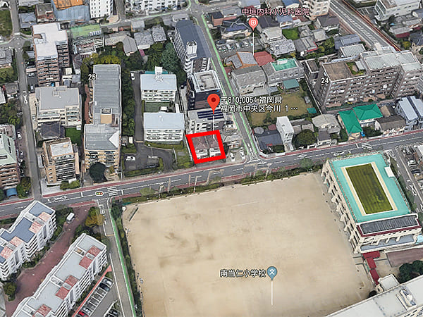 福岡市中央区今川1丁目土地