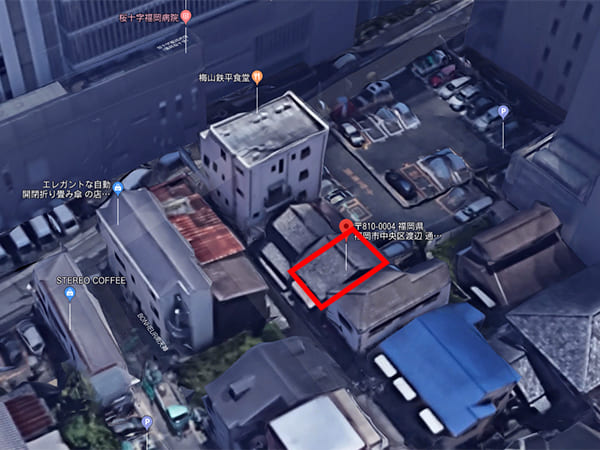 福岡市中央区渡辺通3丁目土地
