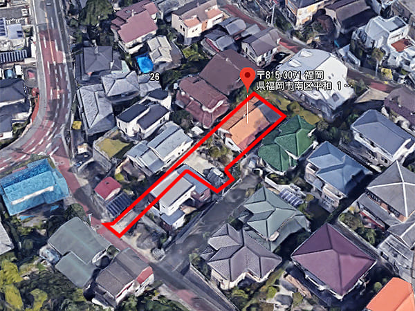 福岡市南区平和1丁目土地