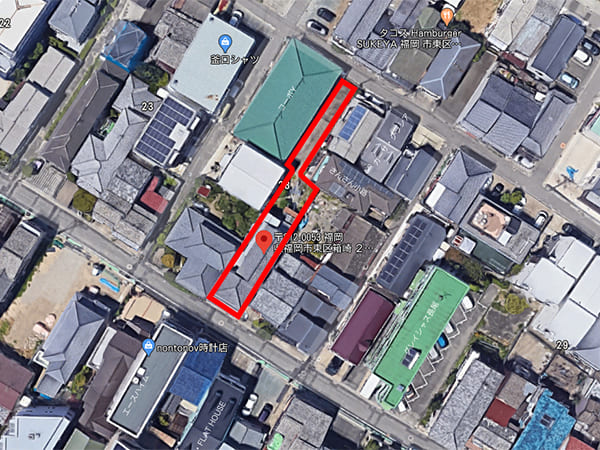 福岡市東区箱崎2丁目土地