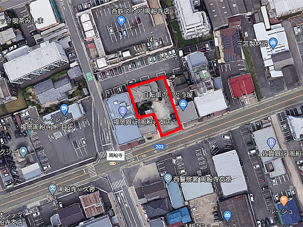 福岡市西区周船寺2丁目土地