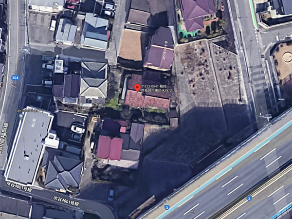 福岡市東区水谷2丁目土地