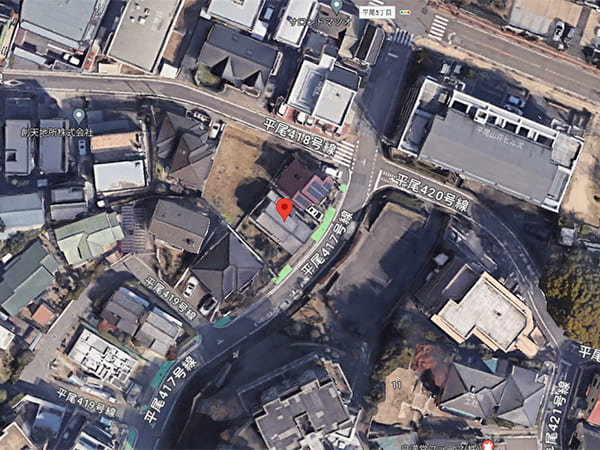 福岡市中央区平尾5丁目土地